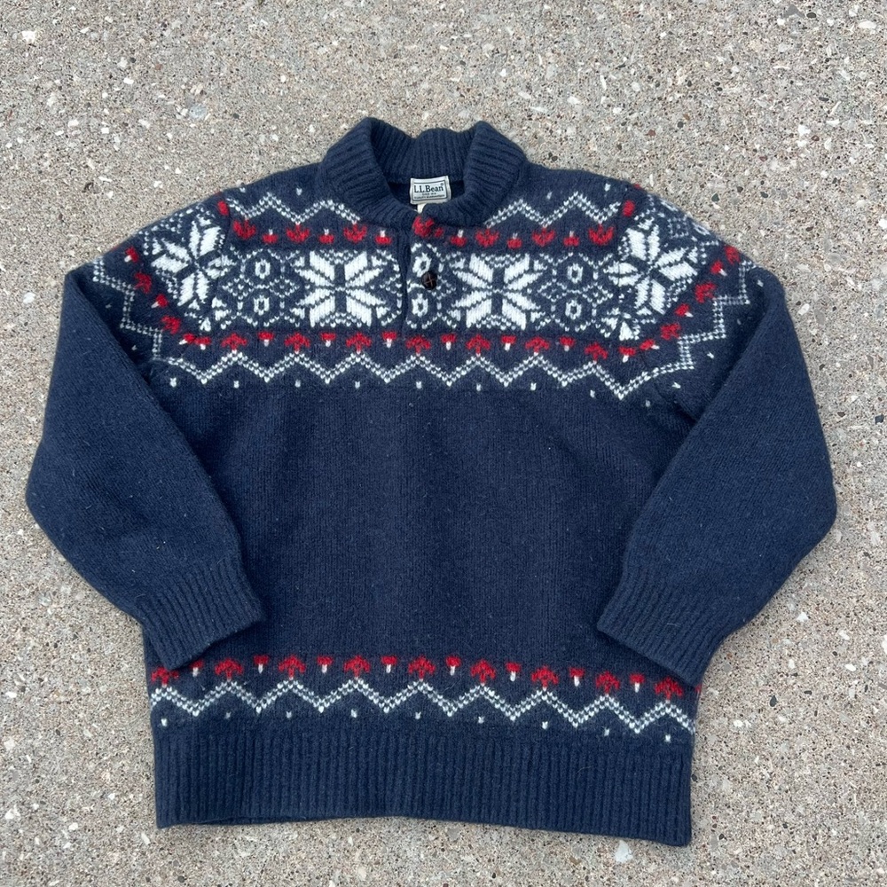 L.L. Bean Lambs Wool Sweater